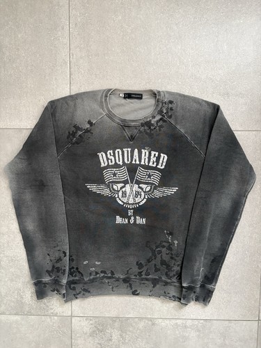 Dsquared2 felpa uomo - felpa, girocollo