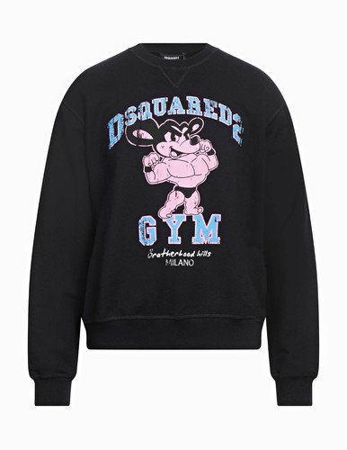 Dsquared2 felpa pullover uomo - dsquared2,