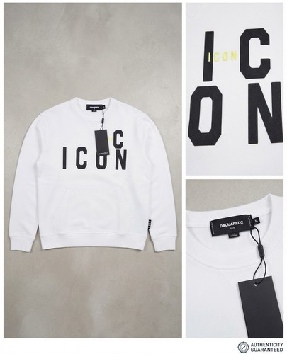 Dsquared2 icon felpa ragazzo - icon,