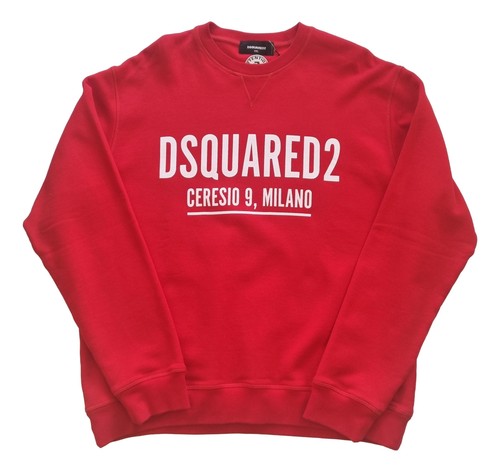 Dsquared2 felpa girocollo - dsquared2,