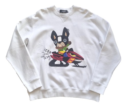Dsquared2 felpa girocollo - felpa,
