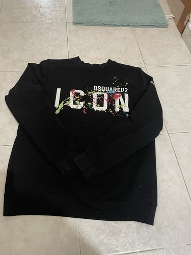 Dsquared2 icon felpa uomo - dsquared2,