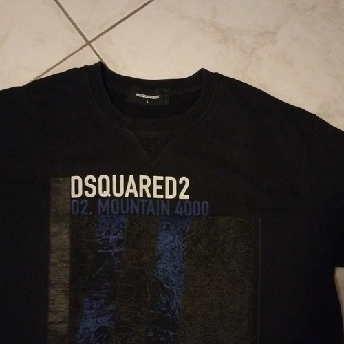 Dsquared2 felpa uomo girocollo - uomo,