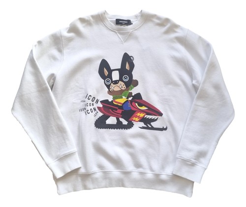 Dsquared2 felpa girocollo - dsquared2, in