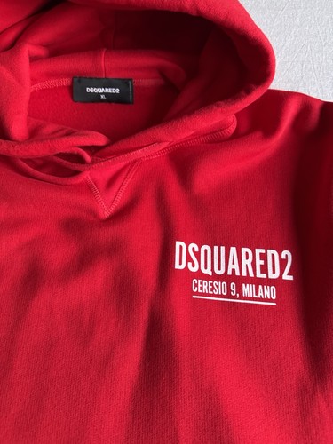 Dsquared2 felpa con cappuccio - dsquared2,