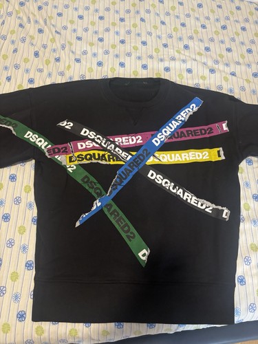 Dsquared2 felpa uomo girocollo - felpa,