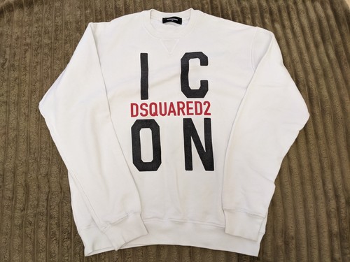 Felpa uomo dsquared2 logo icon - felpa,