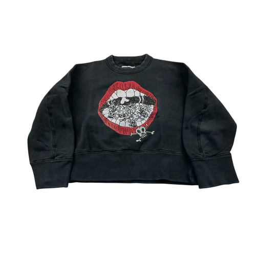 Dsquared2 felpa girocollo - dsquared2,