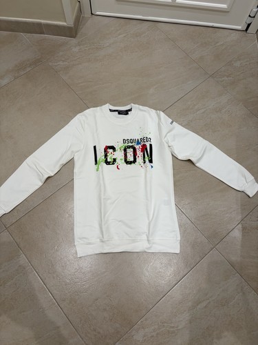 Dsquared2 icon felpa uomo - icon,
