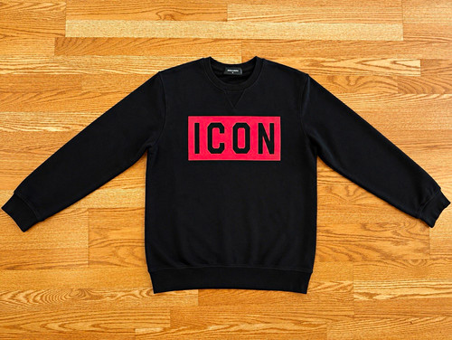 Felpa dsquared2 icon uomo - dsquared2, xl